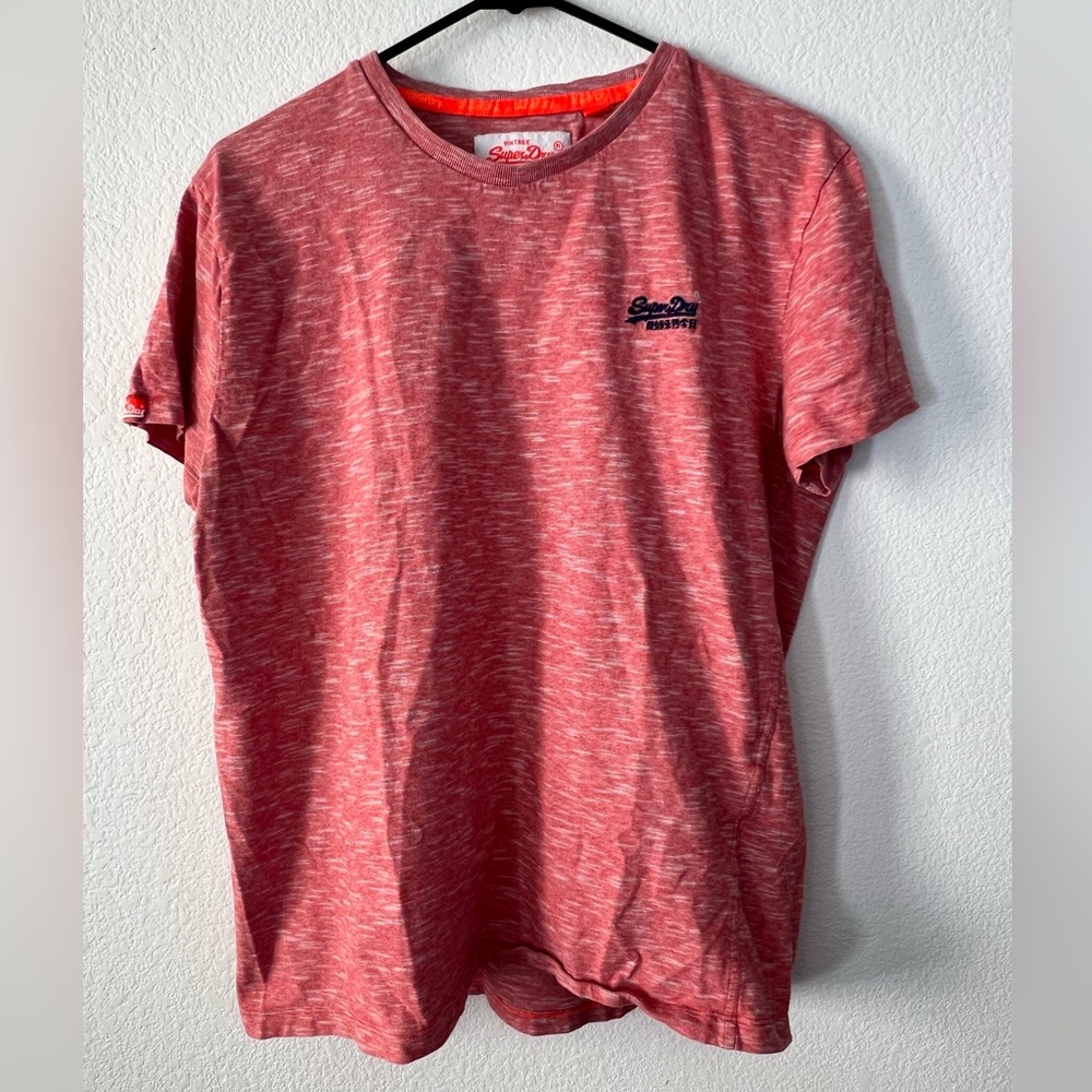 Superdry Orange Label Vintage Hyper Pop T-shirt Orange Size XL